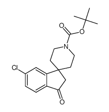 tert-Butyl 3-oxo-6-chloro-2,3-dihydrospiro[indene-1,4'-piperidine]-1'-carboxylate图片