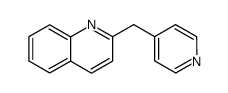 (2-quinolyl)(4-pyridyl)methane Structure
