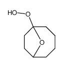 1-hydroperoxy-9-oxabicyclo(4.2.1)nonane Structure