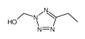 (5-ethyltetrazol-2-yl)methanol结构式