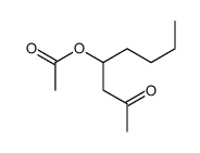 2-oxooctan-4-yl acetate Structure