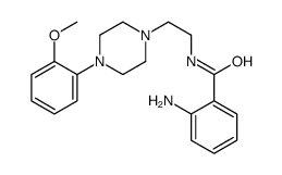 2-amino-N-[2-[4-(2-methoxyphenyl)piperazin-1-yl]ethyl]benzamide Structure