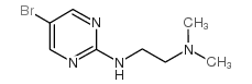 N-(5-bromo-2-pyrimidinyl)-N',N'-dimethylethane-1,2-diamine Structure
