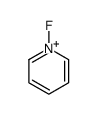 1-fluoropyridin-1-ium结构式