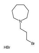1-(3-溴丙基)六氢-1H-氮杂卓氢溴酸结构式