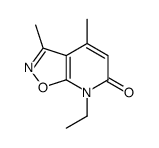 7-ethyl-3,4-dimethyl-[1,2]oxazolo[5,4-b]pyridin-6-one结构式