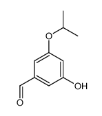 3-hydroxy-5-propan-2-yloxybenzaldehyde结构式