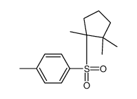 1-methyl-4-(1,2,2-trimethylcyclopentyl)sulfonylbenzene Structure