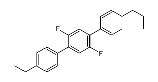 1-(4-ethylphenyl)-2,5-difluoro-4-(4-propylphenyl)benzene结构式