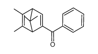2-benzoyl-5,6,7,7-tetramethylbicyclo<2.2.1>hepta-2,5-diene Structure