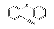 2-phenylsulfanylbenzonitrile Structure