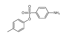 (4-methylphenyl) 4-aminobenzenesulfonate Structure