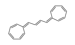 (E)-1,4-Bis(1,3,5-cycloheptatrien-7-ylidene)-2-butene结构式