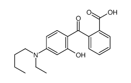 2-[4-[butyl(ethyl)amino]-2-hydroxybenzoyl]benzoic acid结构式