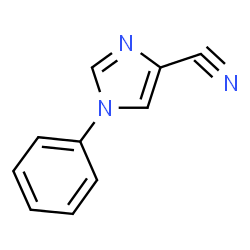 1-Phenyl-1H-imidazole-4-carbonitrile structure