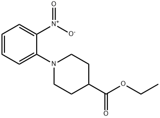 Ethyl 1-(2-nitrophenyl)piperidine-4-carboxylate Structure