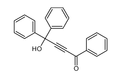 4-hydroxy-1,4,4-triphenylbut-2-yn-1-one Structure