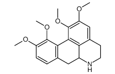 1,2,10,11-tetramethoxy-5,6,6a,7-tetrahydro-4H-dibenzo[de,g]quinoline结构式