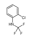 2-chloro-N-(trifluoromethyl)aniline结构式