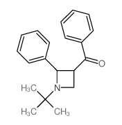 Ketone,1-tert-butyl-2-phenyl-3-azetidinyl phenyl, cis- (8CI)结构式