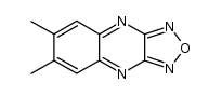 6,7-dimethyl-furazano[3,4-b]quinoxaline Structure