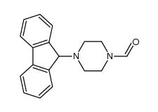 4-(9H-fluoren-9-yl)piperazin-1-carboxaldehyde结构式