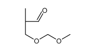 (2R)-3-(methoxymethoxy)-2-methylpropanal结构式