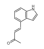 4-[indol-4-yl]-3-buten-2-one Structure