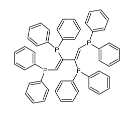 1,2,3,4-Tetrakis(diphenylphosphino)-1,3-butadien Structure