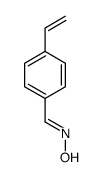 N-[(4-ethenylphenyl)methylidene]hydroxylamine Structure