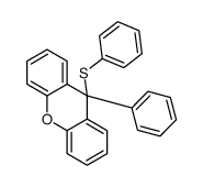 9-phenyl-9-phenylsulfanylxanthene结构式