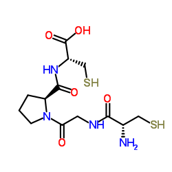 L-Cysteinylglycyl-L-prolyl-L-cysteine结构式