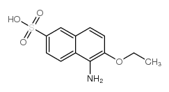 2-Naphthalenesulfonicacid, 5-amino-6-ethoxy- Structure