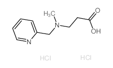 3-(Methyl-pyridin-2-ylmethyl-amino)-propionic acid dihydrochloride结构式