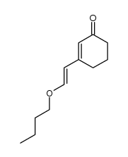 3-(2-butoxyethenyl)-2-cyclohexen-1-one结构式