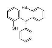 2-[phenyl-(2-sulfanylphenyl)phosphanyl]benzenethiol Structure