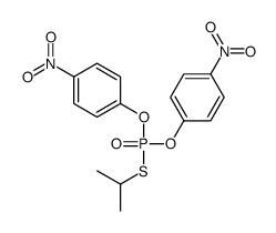 1-nitro-4-[(4-nitrophenoxy)-propan-2-ylsulfanylphosphoryl]oxybenzene结构式