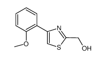 [4-(2-Methoxy-phenyl)-thiazol-2-yl]-methanol结构式