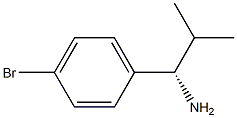 (1S)-1-(4-BROMOPHENYL)-2-METHYLPROPYLAMINE结构式