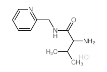 2-Amino-3-methyl-N-(2-pyridinylmethyl)butanamide hydrochloride Structure
