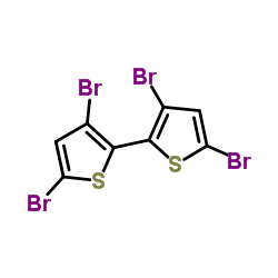 3,3',5,5'-四溴-2,2'-联噻吩结构式