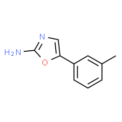5-(m-Tolyl)oxazol-2-amine结构式