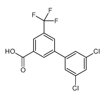 3-(3,5-dichlorophenyl)-5-(trifluoromethyl)benzoic acid Structure