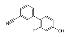 3-(2-fluoro-4-hydroxyphenyl)benzonitrile结构式