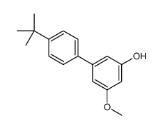 3-(4-tert-butylphenyl)-5-methoxyphenol结构式