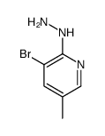 1-(3-bromo-5-methylpyridin-2-yl)hydrazine picture