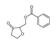1,3-Oxathiolane-2-methanol,2-benzoate,3-oxide,(2R)-结构式