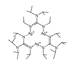 [Ag(tetraisopropylguanidinate)]3 Structure