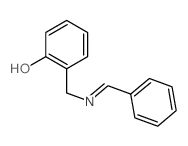 2-[(benzylideneamino)methyl]phenol结构式