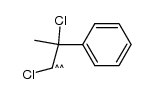 α-methyl-α-chlorobenzyl(chloro)carbene结构式